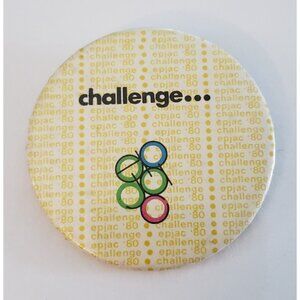 epjac '80 challenge Pinback Pin Button